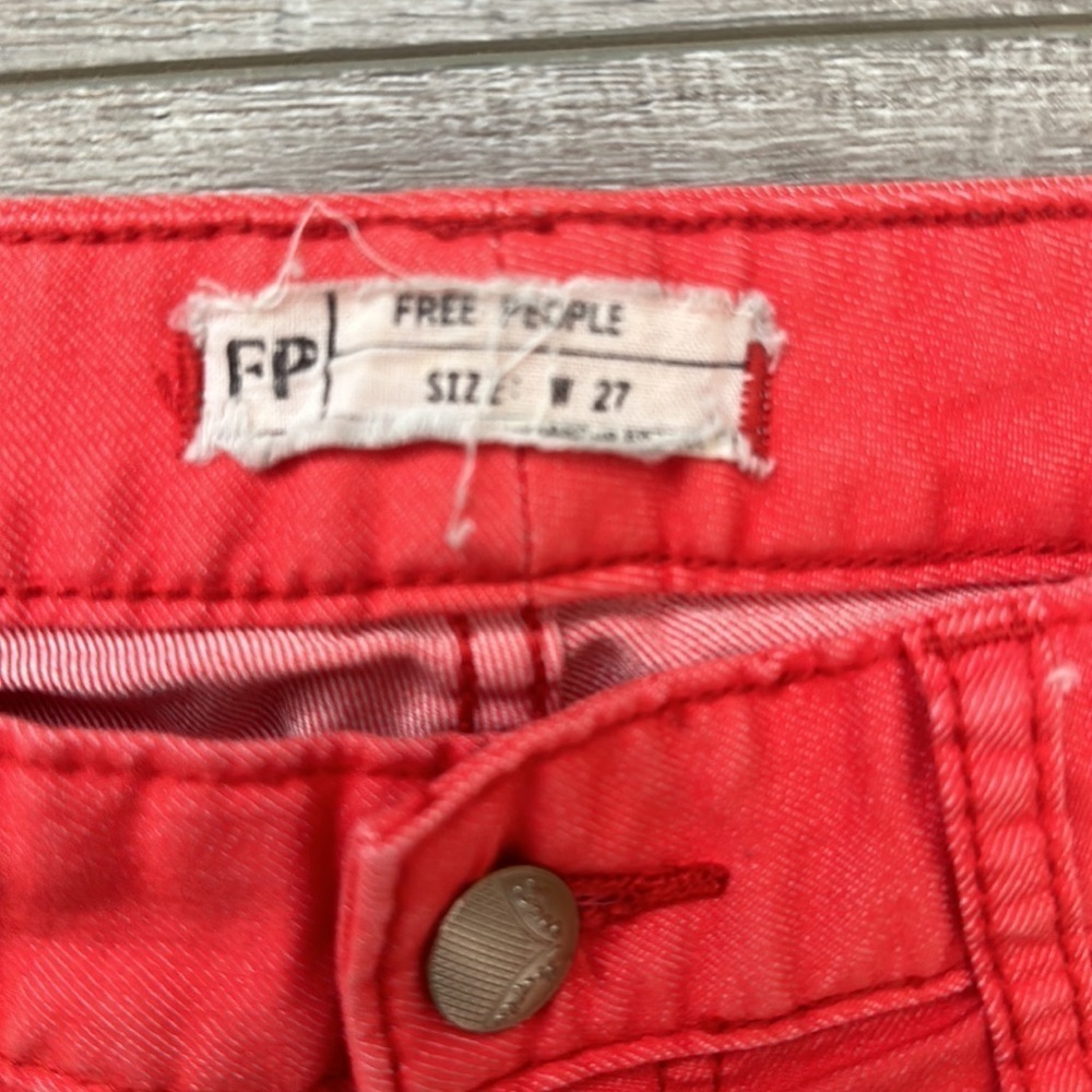 COPY - Free People EUC Skinny Ombré Jeans Sz 27 - Picture 2 of 5